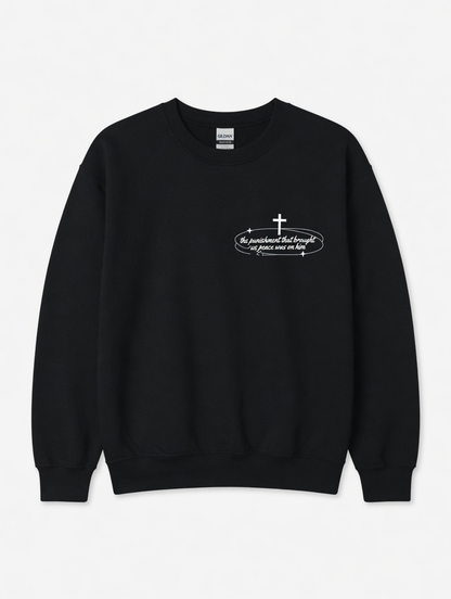 RTS "By His Wounds" Crewneck | S - Black