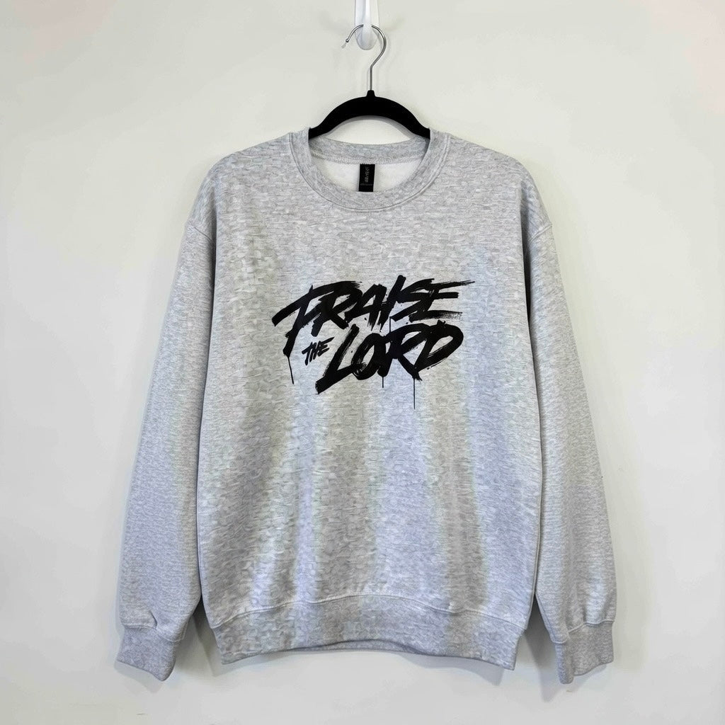 RTS "Praise the Lord" Crewneck | M - Ash