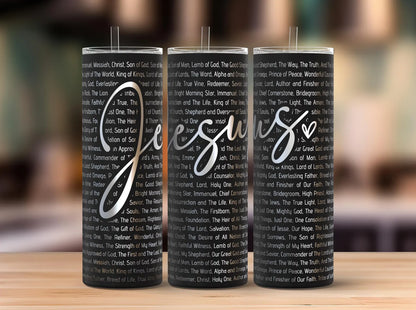 Names of Jesus Tumbler