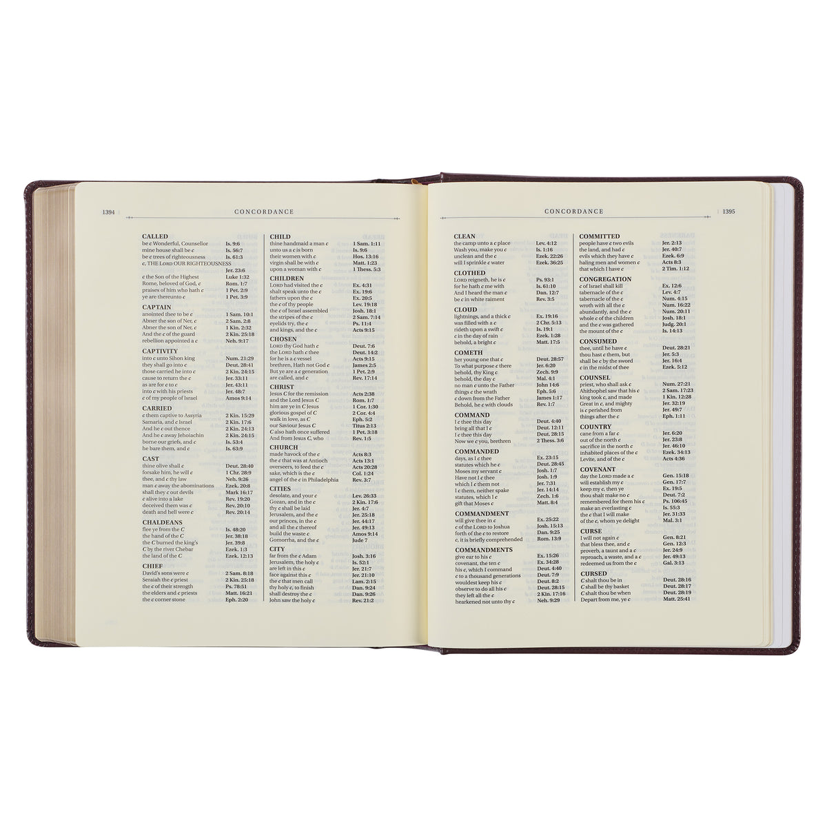 Burgundy Diamond Grid Faux Leather Hardcover Large Print KJV Note-taking Bible