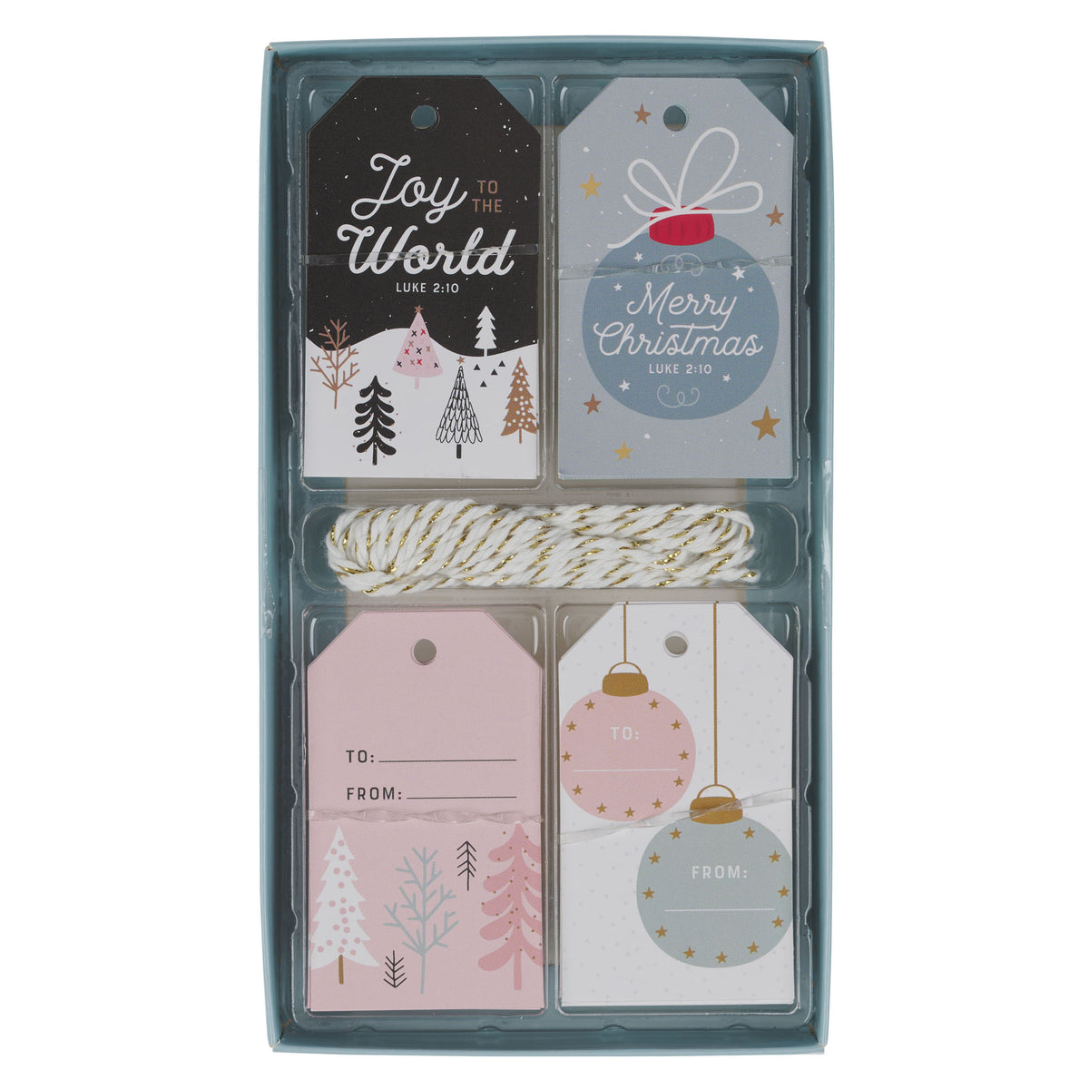 Joy to the World Christmas Gift Tag Set