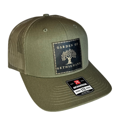 Garden of Gethsemane Leather Patch Hat