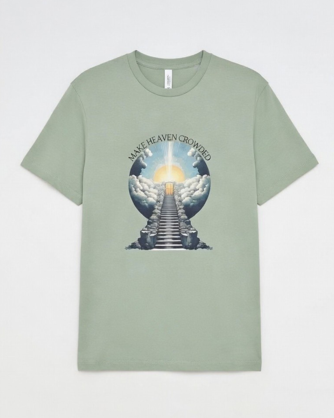 RTS "Make Heaven Crowded" Tee | M - Sage