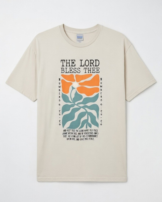 RTS "Bless Thee" Tee | L - Sand