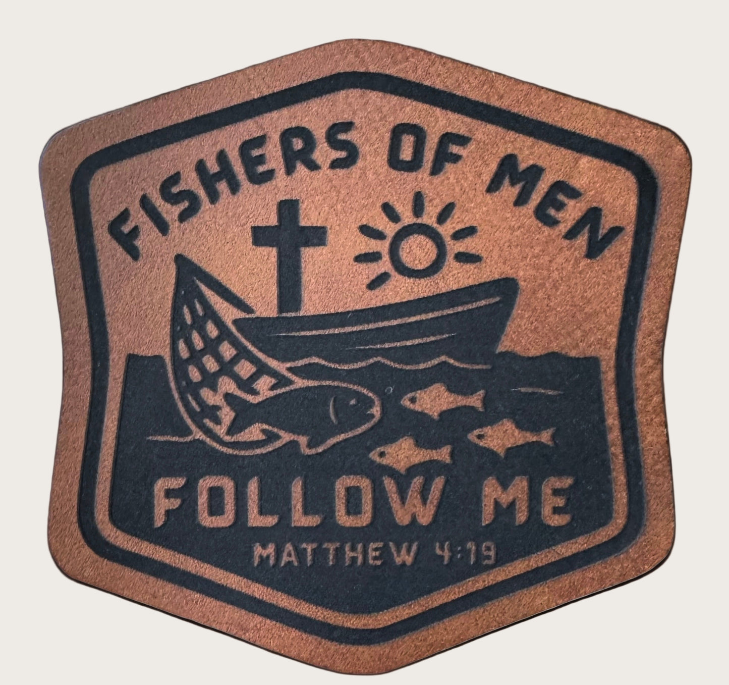Fishers of Men Leather Patch Hat