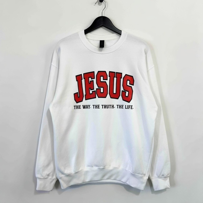 RTS "Team Jesus" Crewneck | M - White
