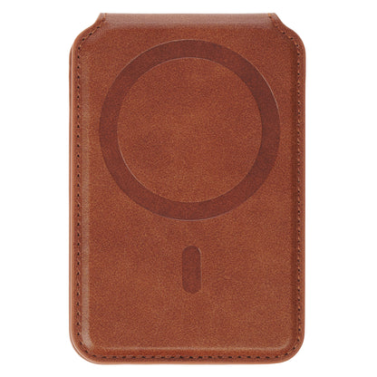 Stand Firm Honey-brown Faux Leather Phone Wallet with Stand - 1 Corinthians 16:13