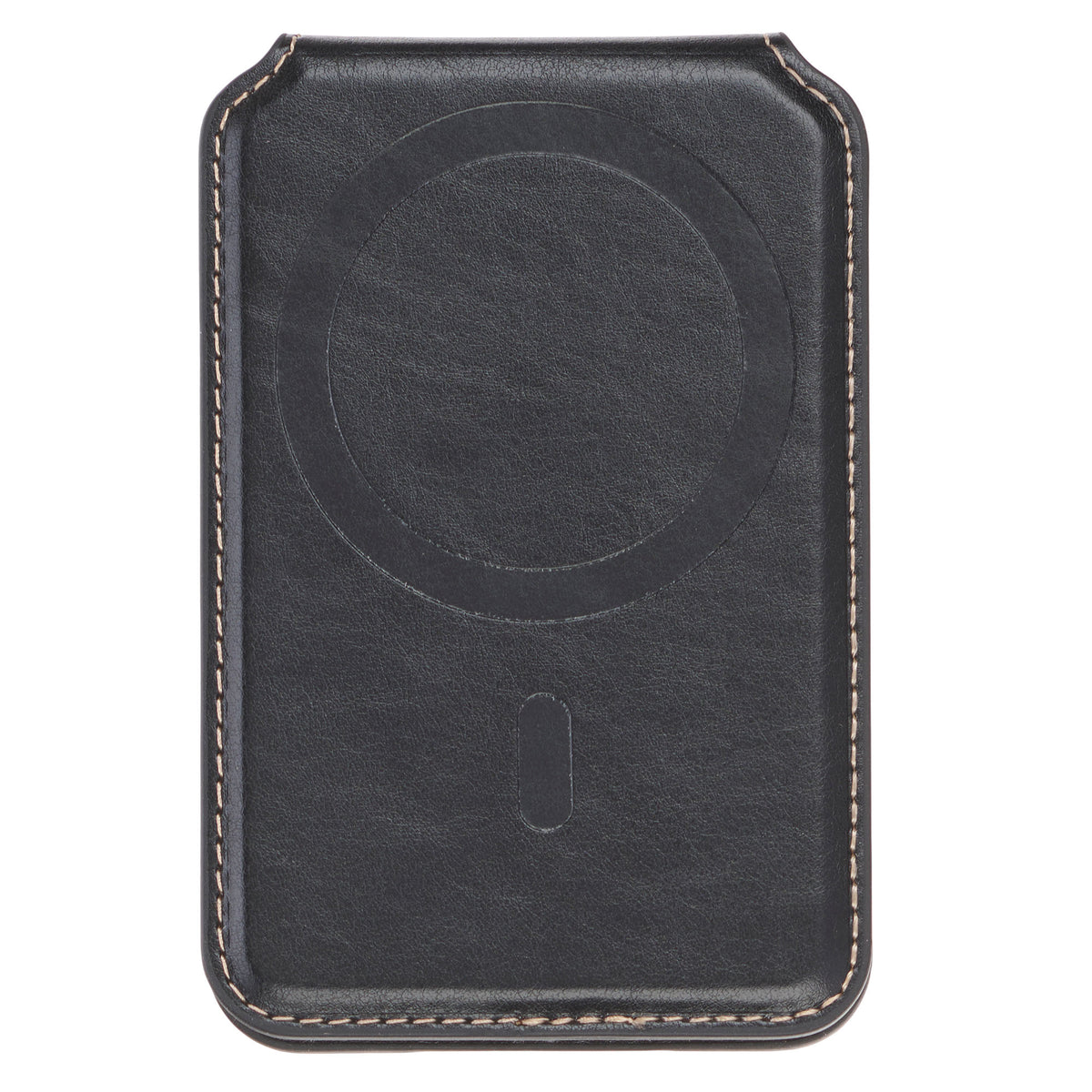 Cross Black Faux Leather Phone Wallet with Stand